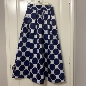 New - Persun pleated skirt w/ pockets